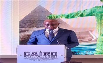 وزير مياه السنغال: لدينا تاريخ مشرف وعظيم مع الأشقاء في مصر (صور)