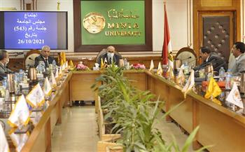 جامعة المنيا تنعى رأفت شاكر  نائب رئيسها لشئون الدراسات العليا