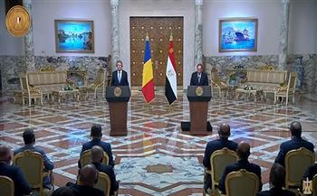 الرئيس السيسي : نقدر دور رومانيا المتوازن والبناء في المنطقة 