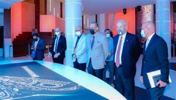 رئيس اقتصادية قناة السويس يزور جناح مصر بـ إكسبو  2020 دبي 