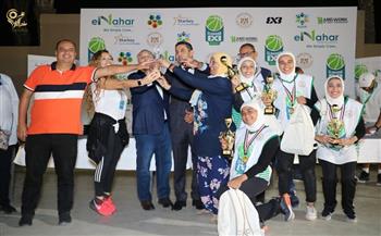القاهرة تحصل على المركز الأول ببطولة كرة السلة لضعاف السمع بنات بالأسمرات