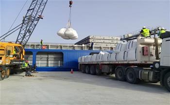 تصدير 3400 طن ملح إلى لبنان عبر ميناء العريش