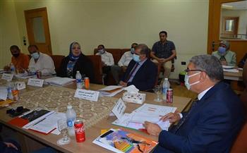 محافظ المنيا يشهد اجتماع مجلس أمناء مكتبة مصر العامة 