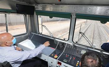 وزير النقل : الانتهاء من 7 كباري لمسار القطار الكهربائي
