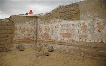 الكشف عن مقبرة رئيس الخزانة في عهد الملك رمسيس الثاني بمنطقة سقارة