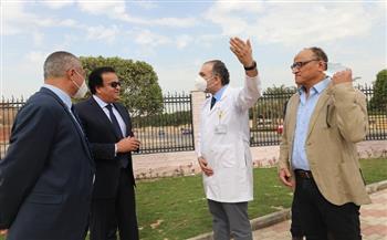 «عبدالغفار» يتفقد أعمال تطوير وإنشاءات مستشفى الثدي التابع للمعهد القومي للأورام