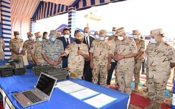 وزير الدفاع يشهد البيان العملي «مجد-16» بالذخيرة الحية بالجيش الثاني