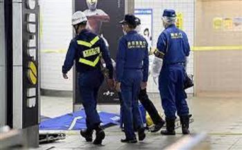 إصابة 10 أشخاص فى هجوم بالأسلحة البيضاء والنيران على قطار أنفاق طوكيو