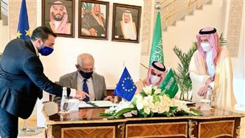 توقيع اتفاق تعاون بين السعودية والاتحاد الأوروبي