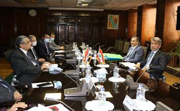شاكر يستقبل وزير الطاقة والمياه اللبناني لدعم لبنان في مجالات الكهرباء