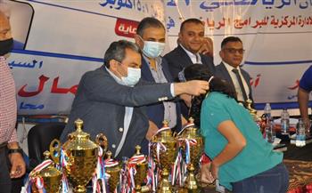 اختتام المهرجان الرياضي الأول للأسر الطلابية بجامعة كفر الشيخ