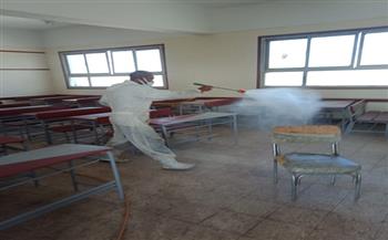 تكثيف حملات النظافة والتطهير في مدارس الإسكندرية