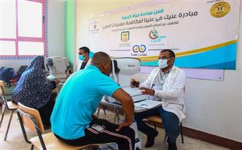 «صناع الخير» وبنكي «الأهلي» و«مصر» يدعون أهالي 3 قرى للاستفادة من خدمات قوافلهم الطبية