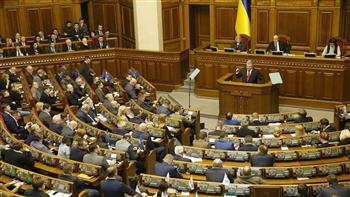 نواب البرلمان الأوكراني يصوتون على إقالة رئيس البرلمان