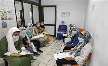 معهد القمة للتمريض بالكهرباء يبدأ الكشف الطبي للطالبات المتقدمات للدراسة (صور)