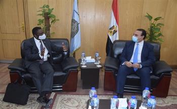 نائب محافظ الأقصر يستقبل سفير جمهورية ناميبيا في مصر 