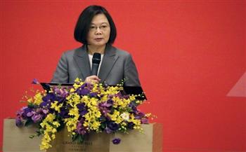 رئيسة تايوان أكدت عدم السعي إلى مواجهة عسكرية في ظل زيادة التوتر مع الصين