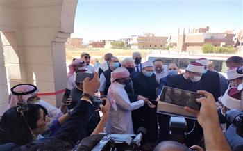 وزيرا الأوقاف والمالية والمفتي يفتتحون مسجدين فى طور سيناء