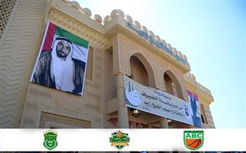رئيس الاتحاد العربي لكرة السلة يفتتح مسجد "الشيخ زايد" بالساحل الشمالي