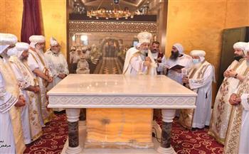 البابا تواضروس يدشن كنيسة السيدة العذراء مريم بمدينة العاشر من رمضان