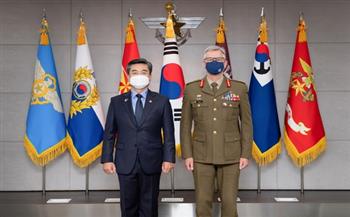 وزير الدفاع الكوري الجنوبى يلتقي قائد الجيش الاسترالي