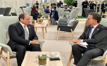 بسام راضي: السيسي يلتقي رئيس وزراء هولندا لبحث سبل دفع العلاقات الثنائية