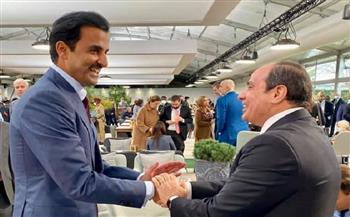 بسام راضى: لقاء الرئيس السيسي مع أمير قطر على هامش قمة المناخ