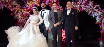 حمادة هلال يُحيي حفل زفاف ابنة حجاج عبد العظيم (صور)