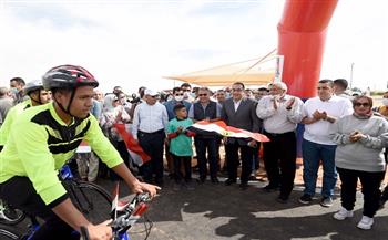 وزير الرياضة: نفذنا مضمار الدراجات بالتعاون مع الوادي الجديد
