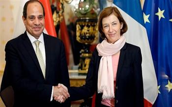 بسام راضى: الرئيس السيسى يلتقى وزيرة الجيوش الفرنسية فى باريس