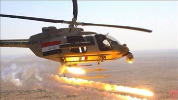 الطيران العراقي يدمر 8 أوكار للإرهابيين في جبال حمرين