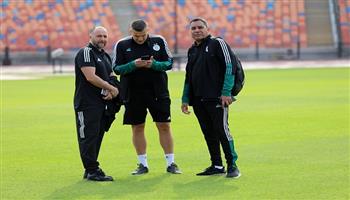تصفيات كأس العالم.. وصول منتخب الجزائر لإستاد القاهرة لمواجهة جيبوتي