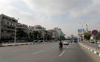 الحالة المرورية بشوارع القاهرة والجيزة