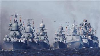 قوة من سفن أسطول البحر الأسود تشارك في التدريبات البحرية الروسية الجزائرية