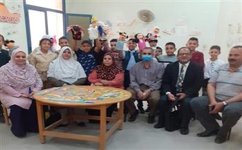 ثقافة موشا تستقبل أطفال مدرسة الناصر صلاح الدين احتفالًا بأعياد الطفولة