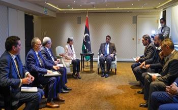 تناول الاجتماع عدداً من الملفات.. محمد المنفي يلتقي رئيسة الحكومة التونسية