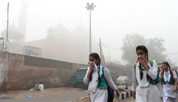 إغلاق المدارس في نيودلهي بسبب ارتفاع مستوى تلوث الهواء