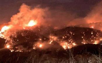 لبنان يواصل الجهود للسيطرة على حرائق الغابات وإخلاء المنازل المحيطة بالنيران