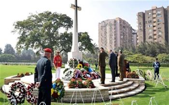 السفارة البريطانية بالقاهرة تحيي الذكرى السنوية لأرواح ضحايا الحرب العالمية 