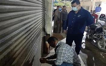إغلاق منشآت مخالفة وتحصيل غرامات خلال حملات بأحياء الإسكندرية