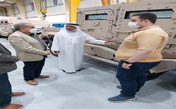 وزير الإنتاج الحربي يزور "Calidus" الإماراتية لبحث سبل التعاون (صور)