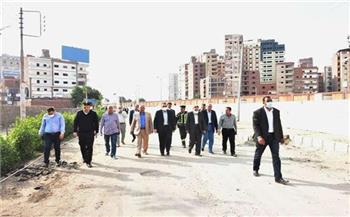 محافظ الشرقية يتفقد إنشاء متنزه للعائلات بكفر أبو حسين في الزقازيق