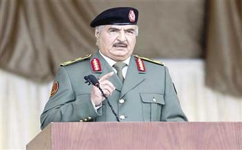  خليفة حفتر يعلن ترشحه للانتخابات الرئاسية الليبية