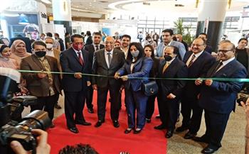 غادة شلبي تفتتح المعرض الدولي لتجهيزات الفنادق والمنشآت السياحية