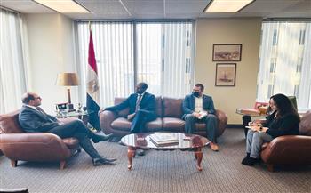 سفير مصر في كندا يستقبل عضو مجلس العموم جريج فيرجوس لمناقشة قضايا إفريقيا (صور)