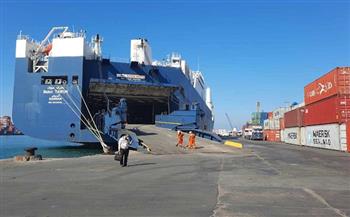 ميناء الإسكندرية: نشاط ملحوظ في حركة السفن والحاويات وتداول البضائع