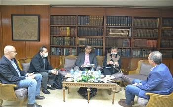 رئيس هيئة الكتاب يبحث استعدادت مشاركة اليونان بمعرض القاهرة الدولي الـ53 (صور)