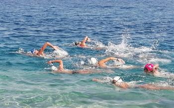 انطلاق مهرجان سباحة الفراعنة بالغردقة للأصحاء وذوي الهمم