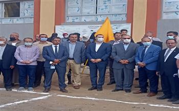 افتتاح مدرسة الجدية 62 والمجاز الشرقي بتكلفة 12.2 مليون جنيه بكفر الشيخ