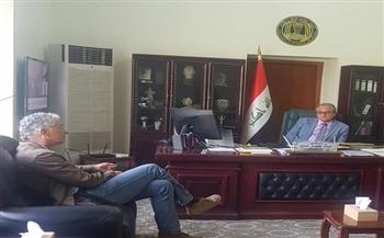 رئيس هيئة الآثار والتراث العراقية يلتقي البعثة الإيطالية في مدينة نينوى